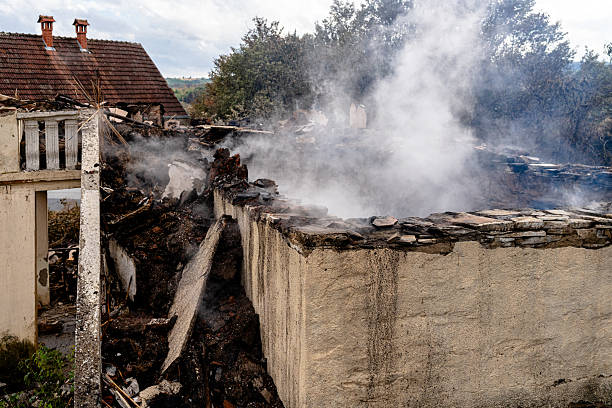 Professional Emergency Fire Cleanup technician working in Conshohocken, PA